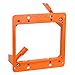 Cmple - Low Voltage Mounting Bracket 2 Gang Multipurpose Drywall Mounting Wall Plate Bracket – Dual Gang