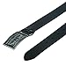 Levi's Men's 1 1/2 in.Plaque Bridle Belt With Snap Closure,Black,34