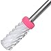 Pana Professional USA Ceramic White Small Barrel Bit Nail Drill (Grit: TRIPLE 3X COARSE) 3/32