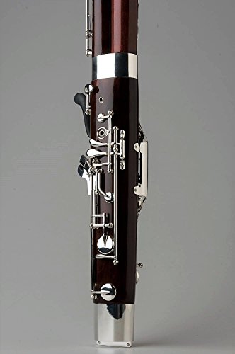 Tempest Agility Winds Alpine Wood Bassoon, Silver Plated Keys, High D & High E Key, Lined Tone Holes, Full German Key Mechanism, 2 Bocals, Plush Lined Case with 5-Year Warranty