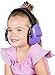 Snug Kids Ear Protection - Noise Cancelling Sound Proof Earmuffs/Headphones for Toddlers, Children & Adults (Purple)