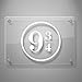 Harry Potter Inspired 9 3/4 Vinyl Decal Sticker # 828 (4