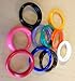 30 Pack Spiral Chicken Poultry Leg Bands Rings - #11 11/16