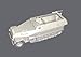 Armies in Plastic Classic Toy Soldiers Hanomag WWII German Truck 1:32-1:35 Scale, Gray, Portable, Weather Resistant, Boys Aged 6-12, Unisex
