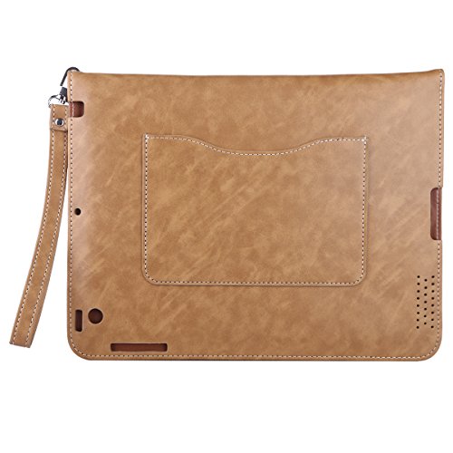 image for iPad 2 3 4 Sleeve Case Cover, Abestbox Multi Function Flip Leather Cas