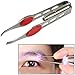 Tweezers Precision Tweezers For Eyebrows - Make Up Tools LED Light Eyelash Eyebrow Hair Removal Tweezer Face Hair Remover Stainless Steel Eyebrow Tweezers - eyebrow tweezers for women
