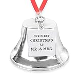 Our First Christmas as Mr and Mrs Bell Ornament