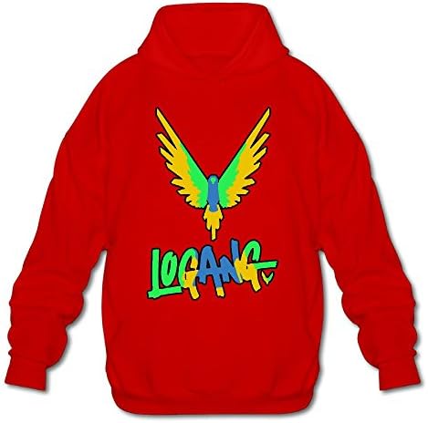 CCTW WO Maverick Logan Paul Men's Fashion Hooded Sweatshirt Red