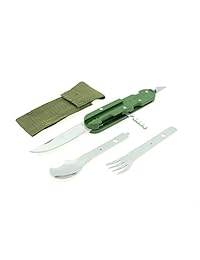 Se kg605 Camping Multi Tool con 6 funciones, color