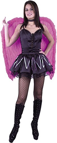 Pink Feathered Angel Costume Wings