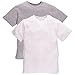 Calvin Klein Underwear Boys' Crewneck T-Shirt - 2 Pack - Grey/White - Large (12/14)