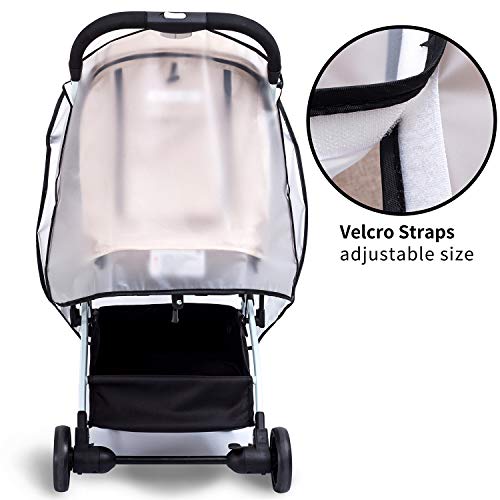 Bemece Stroller Rain Cover, Universal Stroller Accessory, Baby Travel