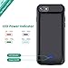 Battery Case for iPhone 7/8, Stoon 5000mAh Portable Charger Case Rechargeable Extended Battery Pack Protective Backup Charging Case Cover for Apple iPhone 7/ 8(4.7 Inch)