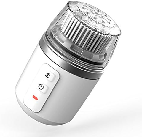 Electric Facial Cleansing Brush - 2 Variable Speeds Rechargeable Waterproof Electronic Vibrating Sonic Facial and Body Cleaning,Skin Exfoliating Cleansing for Deep Cleaning (White)