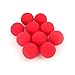 Yosoo 10Pcs Magic Sponge Ball 4.5cm Soft Red Close-Up Comedy Trick Props for Magicians Street Performance and Comedy Shows Professional Quality