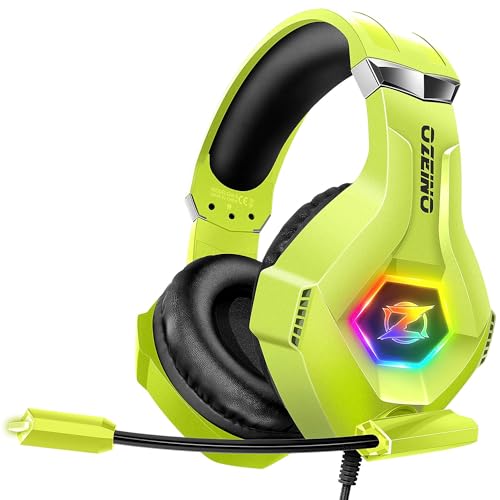 Ozeino [2024 New] Gaming Headset, Gaming Headphones with Noise