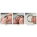 Spring Guard Ring Guard Sizer made in White Gold Filled (4MM Ring Sizer)