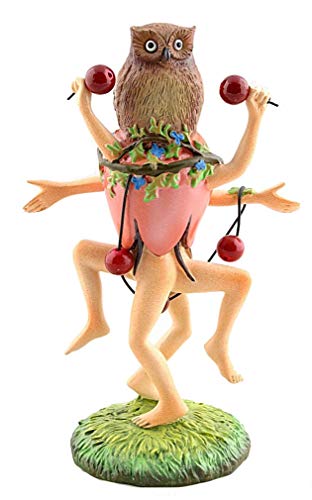 Parastone Owl Headed Dancer Fantasy Figurine Dancing with Fruit by Hieronymus Bosch