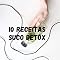 Livro 10 receitas suco detox