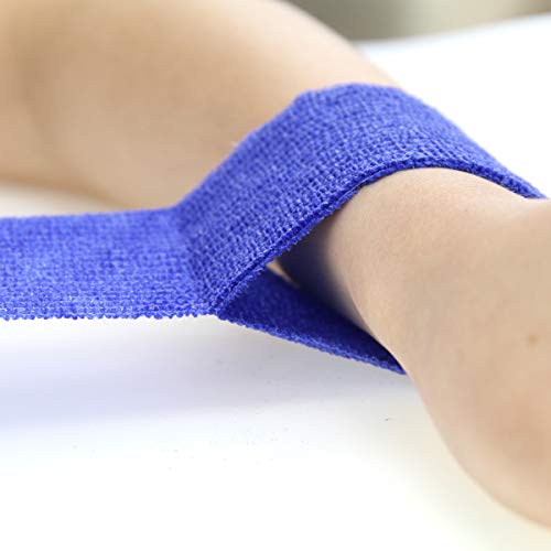 MUEUSS Self Adhesive Bandage Tape Vet Wrap Self Adherent Cohesive Bandages First Aid Wrap Waterproof Non-Woven Elastic Bandage for Animals Pet Sports Supply FDA Approved 24 Rolls, 2 inches x 5 Yards