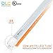 12-Pack of 4ft 22W T5 High Output LED Light Tube, 45.75