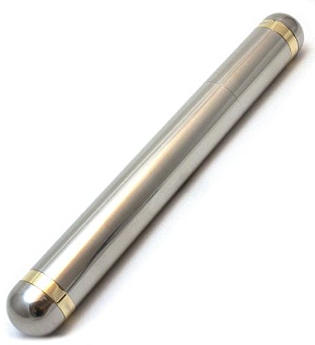 Stainless Steel Cigar Tube for One Cigar
