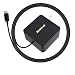 Nekteck 45W USB C Wall Charger with Power Delivery, Laptop Fast Charging Adapter Built-in 6ft Type C Cable for MacBook, Dell XPS, Surface Go, Pixel, Galaxy, Nintendo (Black)