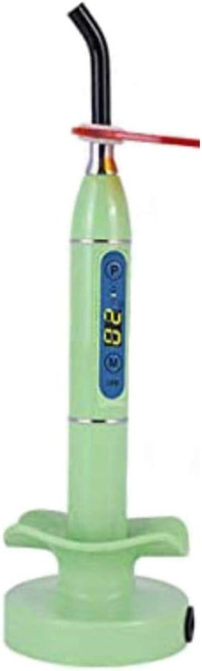 BONEW USA Dental Wireless Cordless LED Cure Light Lamp Tool White/Green