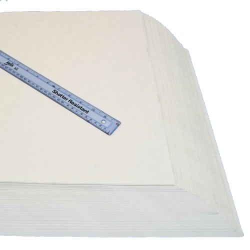 A3 Recycled White Sugar Paper 100gsm 50 Sheets by BCreative ®