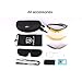 Ikevan Outdoor Sunglasses Anti-UV Glasses Safety Glasses Ergonomic Design, Comfortable to Wear … (Gray)