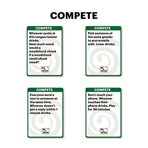 Do or Drink Round 2 - Drinking Party Card Game for Adults and College Students. Perfect Party Starter. Can You Make It to Work Tomorrow? - Thumbnail 5