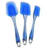 Silicone Spatula Set 3 Pieces By Khavela Home & Kitchen