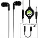 Moto Z2 Force Compatible Retractable Hands-free Headset 3.5mm Earphone w Mic TYPE-C Audio Adapter Peemium Sound Headphone Converter Earbud for Motorola Moto Z2 Force