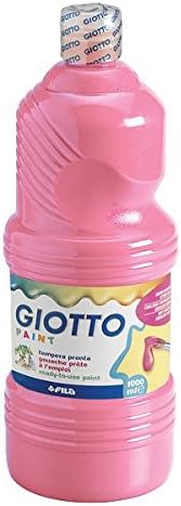 Unbekannt Giotto Tempera 5334 06 Bottle - 1 Litre - Pink, 1 l (Pack of 1)