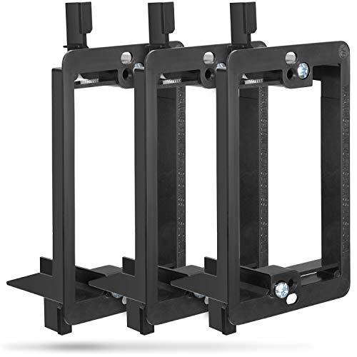 Fosmon Technology Low Voltage Mounting Bracket (1 Gang 3 Pack) Fosmon