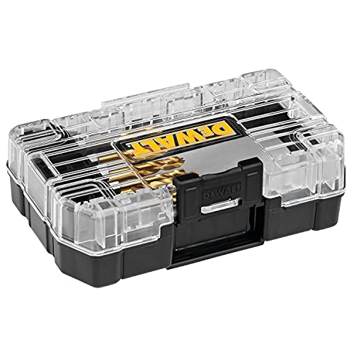 DEWALT Titanium Nitride Coated Drill Bit Set, 10Piece Impact Ready