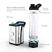 Homgeek Personal Mini Blender Smoothie Maker, Smoothie Single Serve Blender Portable Juicer Cup, Electric Power Mixer Fruit and Vegetable Single Serve,with Travel Lid and 2 Tritan Travel Sport Bottle