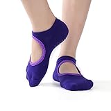 Women's Dance Socks Yoga Barre Pilates Ballet Sport Non Slip Socks WZ01