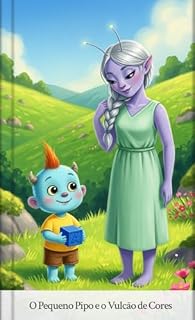 Livro O Pequeno Pipo e o Vulcão de Cores
