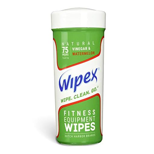 Wipex Gym Equipment Cleaner Gym Wipes - 75ct Yoga Mat Wipes & Workout Equipment Cleaner Wipes for Personal Use - Fitness…