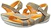 Dansko Women's Kami Dress Sandal, Mocha/Citrus Suede, 40 EU/9.5-10 M US