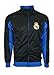 Rhinox Real Madrid Jacket Track Soccer Adult Sizes Soccer Football Official Merchandise (Black, XL)