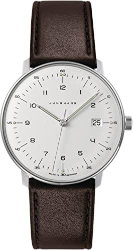 Amazon.com: Junghans Max Bill Quartz Analog Watch for Men, 38mm