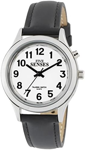 Talking Watch 2nd GENERATION ! women silver-Tone Alarm low vision metal Talking Watch (TC-TK27-A352L-01)(M106)