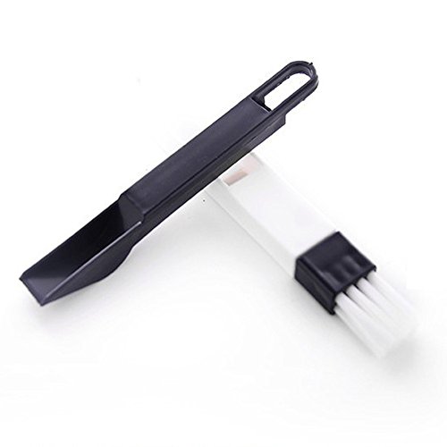 JDgoods Detachable Two in One Window Groove Brush with Dustpan Gap Groove Gap Corner Household Keyboard Brush Cleaning Tool