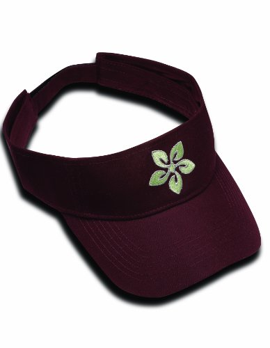 UPC 049704018645, Magid TE426T Terra Collection Womens Visor Burgundy