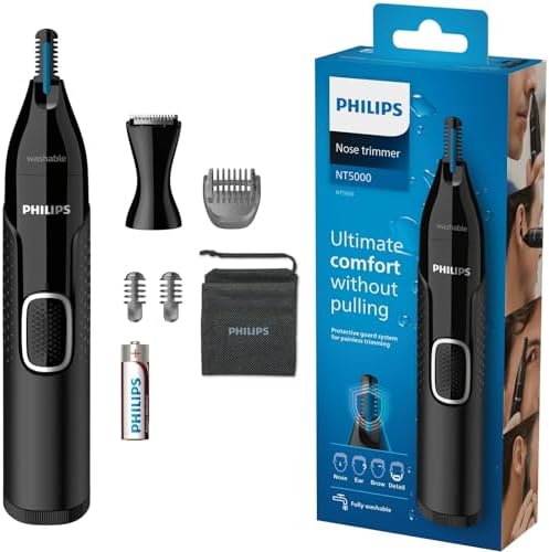 Philips Series NT5650/16 5000 Battery-Operated Nose, Ear and