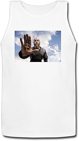 Mens Vikings Historical Ragnar Lothbrok Norse Heroes Tank Top Shirt