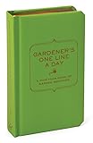 Gardener's One Line a Day: A Five-Year Book of Garden Memories by