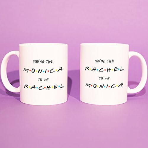 The Brews Brothers FRIENDS TV Show Mug - ‘Monica And Rachel’ Mug Set (BFF Mugs, Bff Gift Ideas, Bestfriend Gifts, Work Colleagues, Work Friends) BB048.49